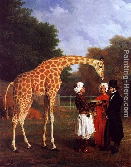 Jacques-Laurent Agasse The Nubian Giraffe